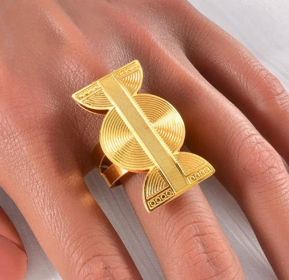 Esi Royal Gold Jewelry Set - Desiree W.A.R Store