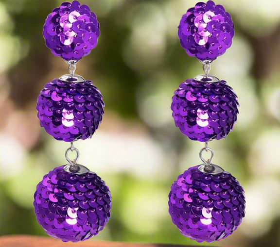 Elegance Purple Stardust Drops - Desiree W.A.R Store