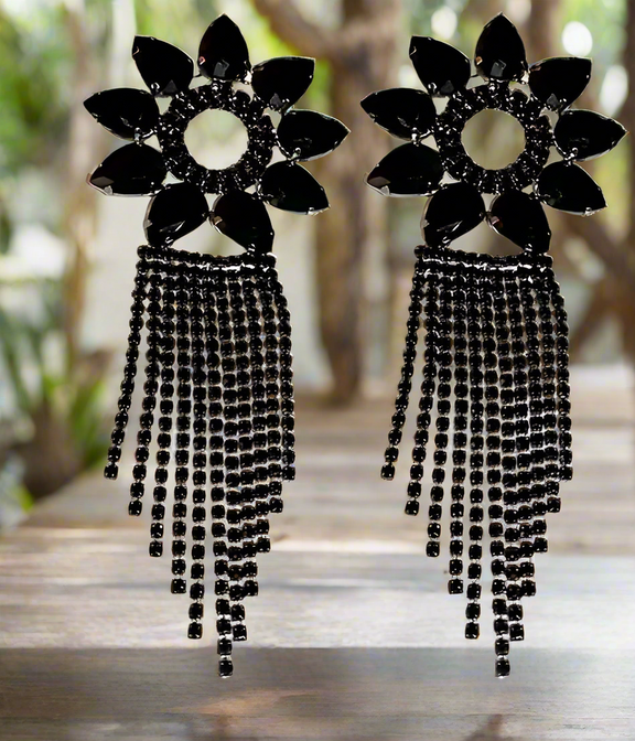 Midnight Majesty Earrings - Desiree W.A.R Store