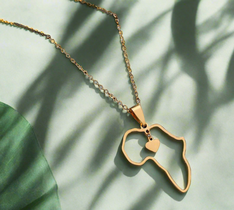 Africa’s Heart Necklace - Desiree W.A.R Store
