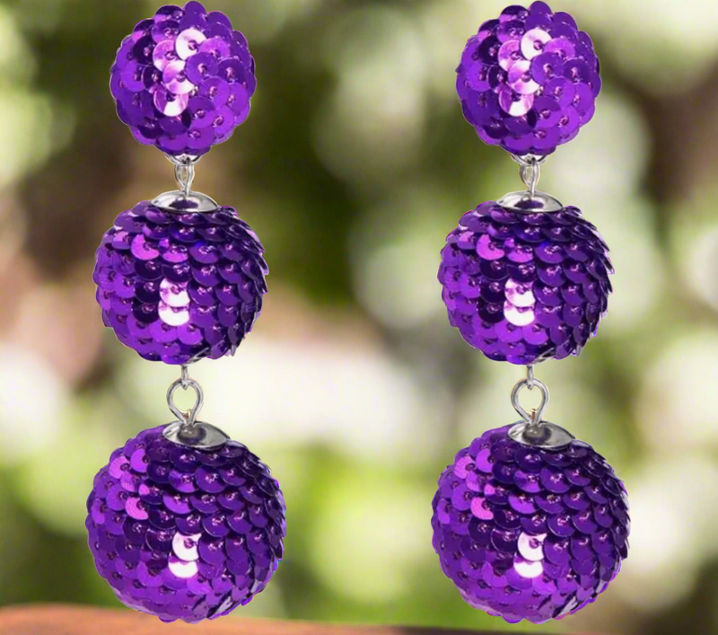 Elegance Purple Stardust Drops - Desiree W.A.R Store