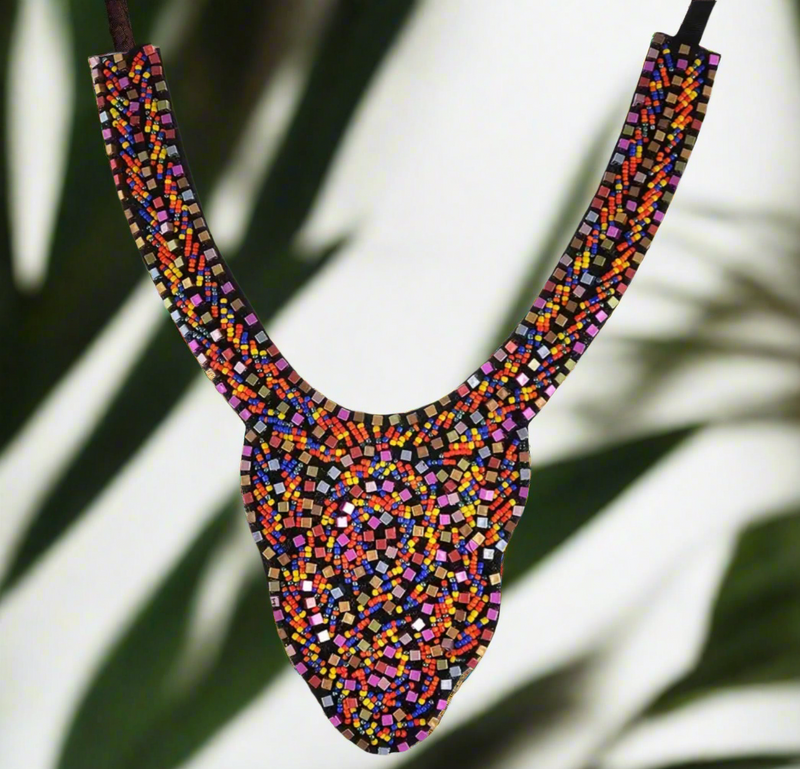 Lina Mosaic Queen Bib - Desiree W.A.R Store