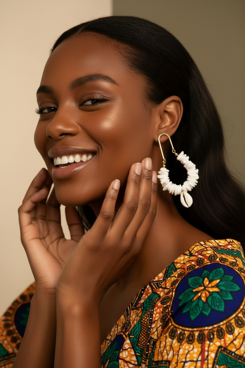 Sawa Sawa Shell Earrings - Desiree W.A.R Store