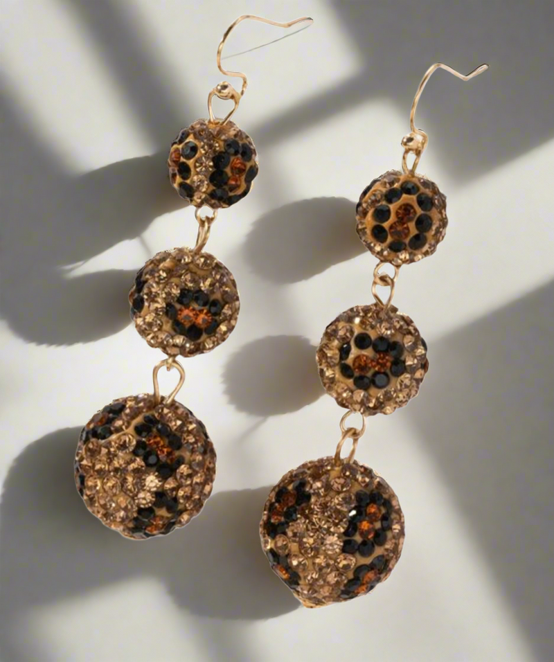 Zaire Leopard Earrings - Desiree W.A.R Store