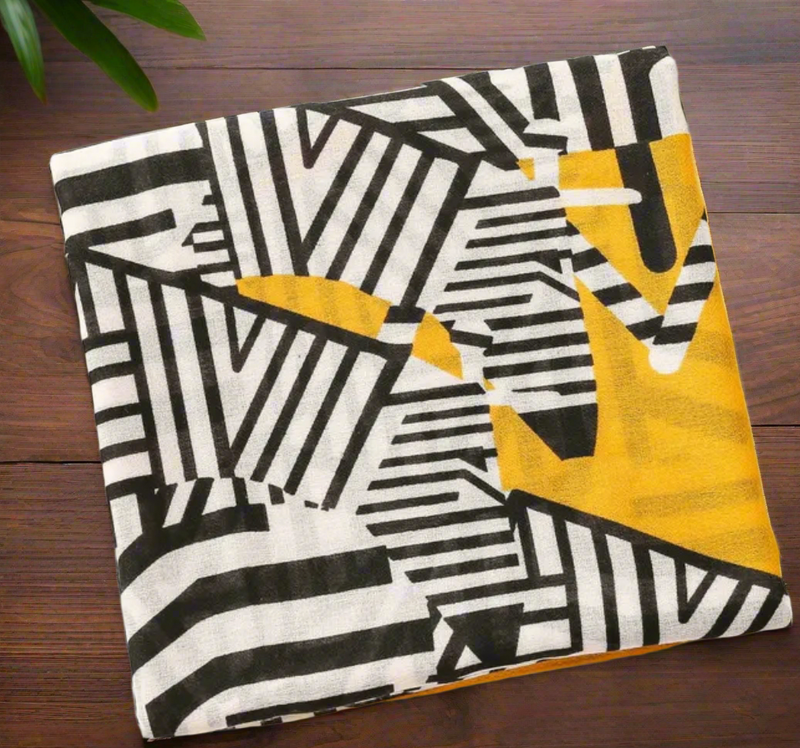 Milia Tribal Stripes Scarf - Desiree W.A.R Store