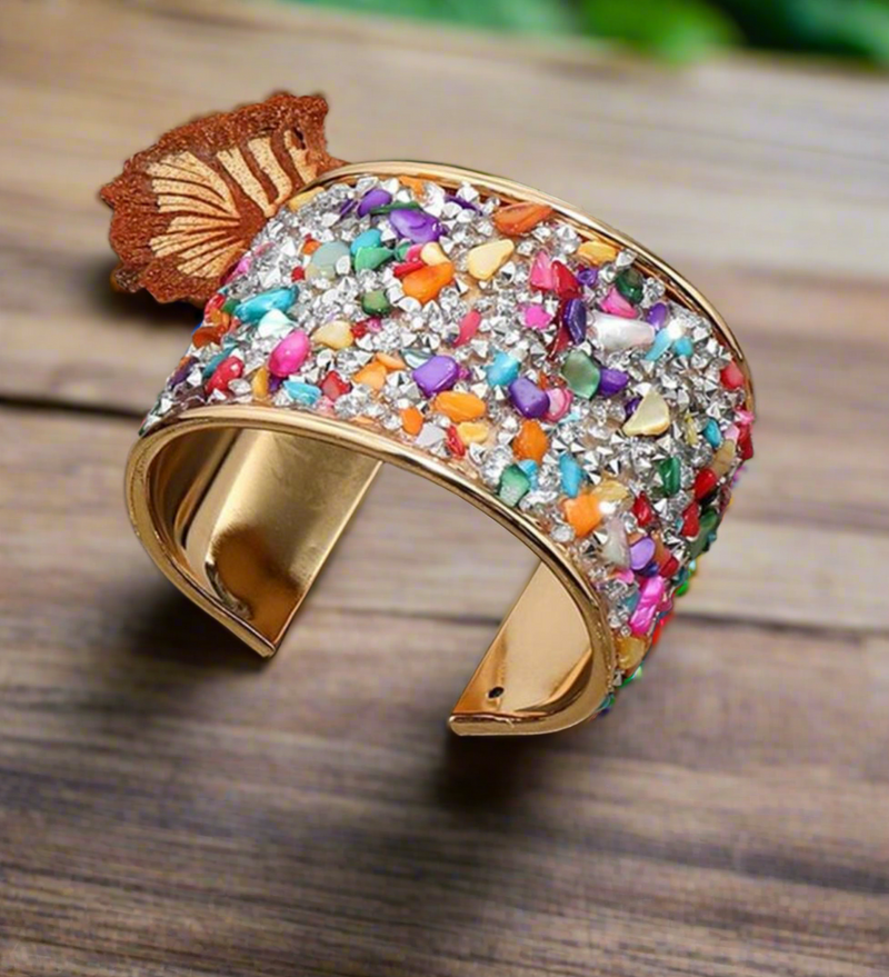 Arch Multi golden Cuff - Desiree W.A.R Store