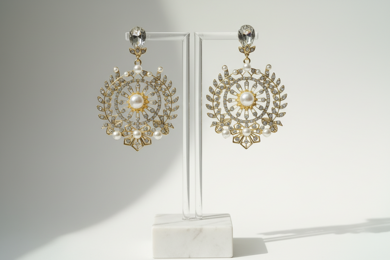 Tabitha Radiate Drop Earrings - Desiree W.A.R Store