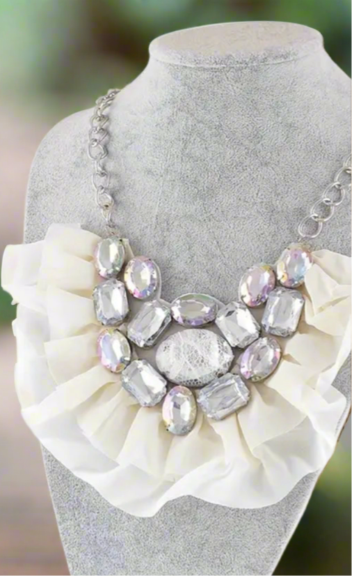 The Majestic Lynnell Statement Bib Necklace - Desiree W.A.R Store