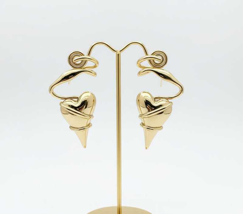 Sefina Mixed Heart Necklace - Desiree W.A.R Store