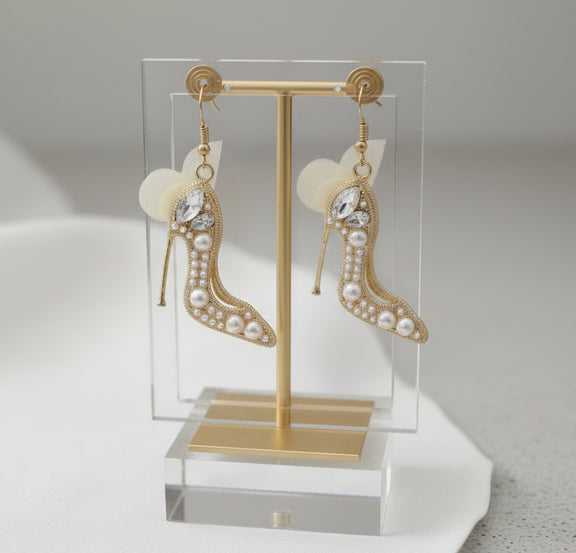 Thelma Power Heels Earrings - Desiree W.A.R Store