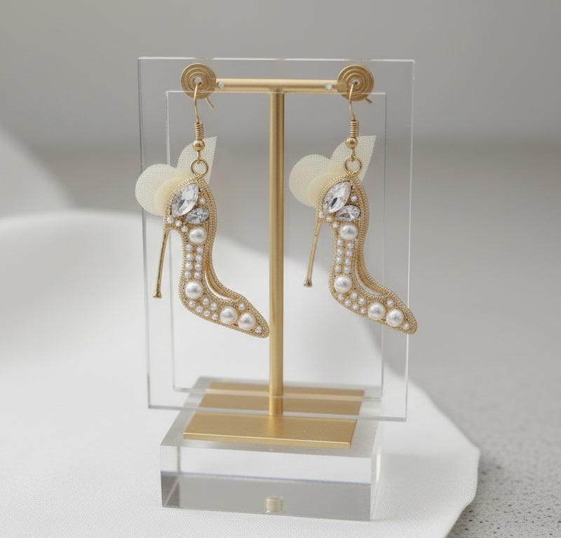 Thelma Power Heels Earrings - Desiree W.A.R Store