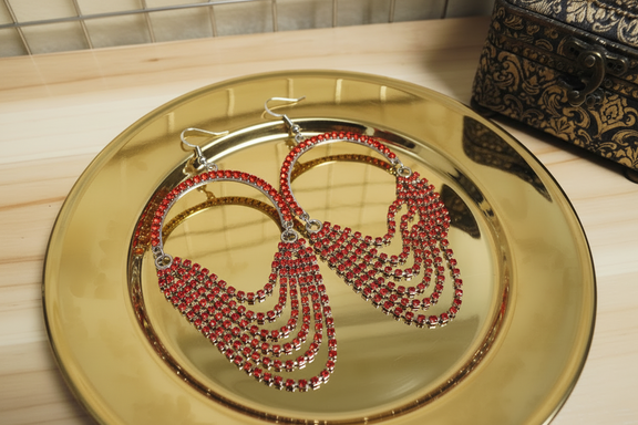 Athena Drape Earrings - Desiree W.A.R Store