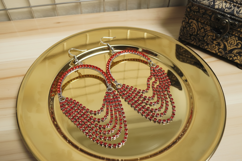 Athena Drape Earrings - Desiree W.A.R Store