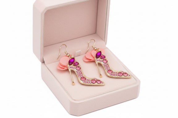 Thelma Power Heels Earrings - Desiree W.A.R Store