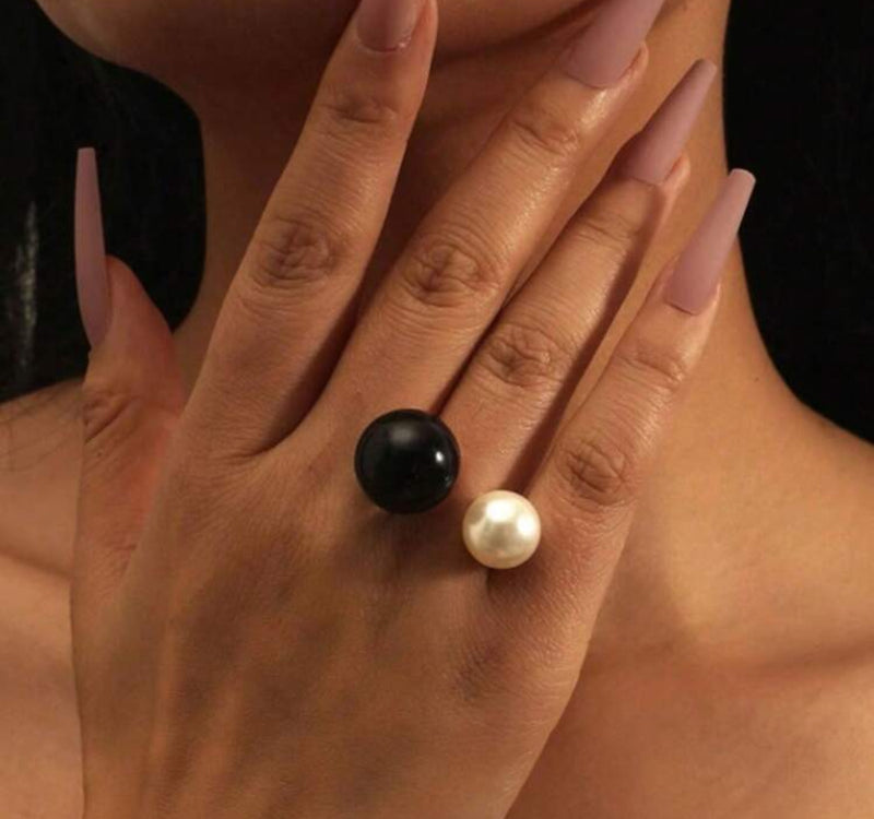 Yin & Grace Pearl Ring - Desiree W.A.R Store