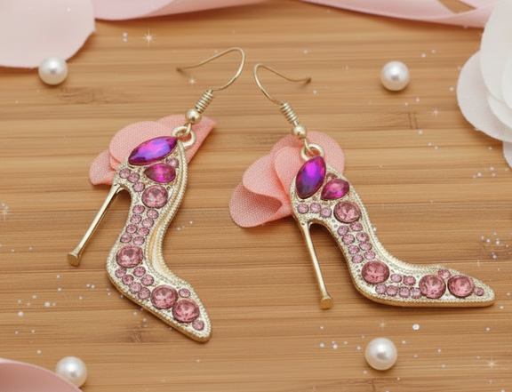 Thelma Power Heels Earrings - Desiree W.A.R Store