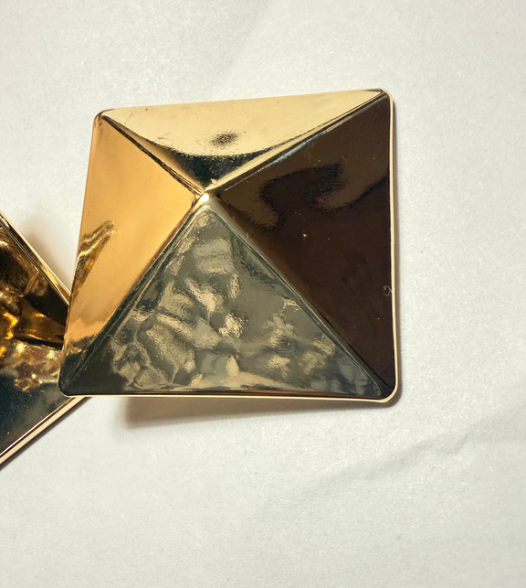 Nubia Pyramid Stud Earrings - Desiree W.A.R Store