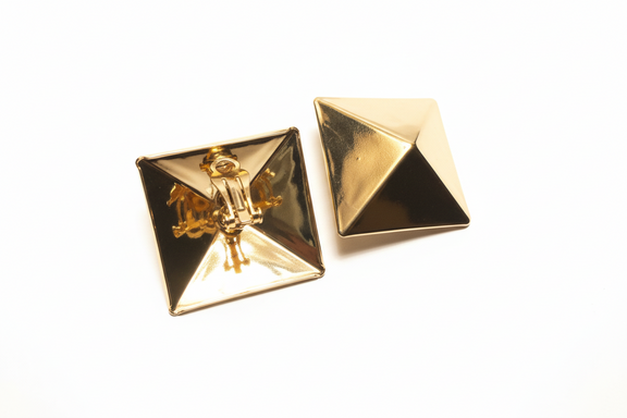 Nubia Pyramid Stud Earrings - Desiree W.A.R Store