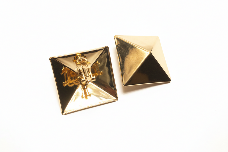 Nubia Pyramid Stud Earrings - Desiree W.A.R Store