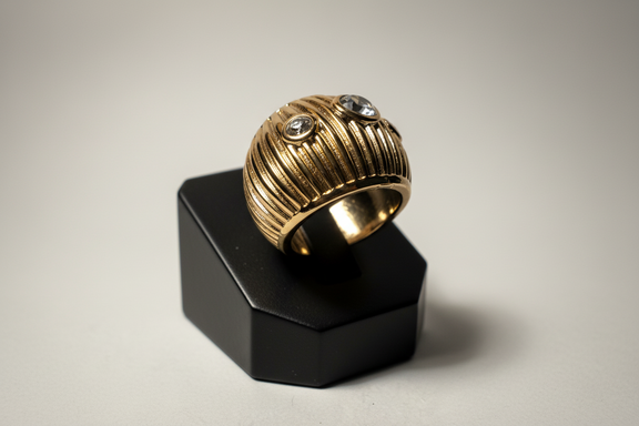 Gemma Glow Gold Ring - Desiree W.A.R Store