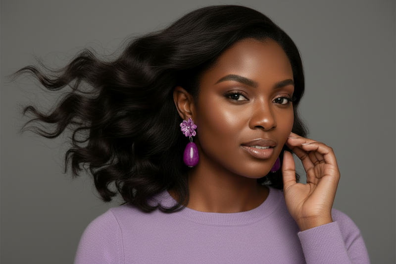 Violetta Drop Earrings - Desiree W.A.R Store