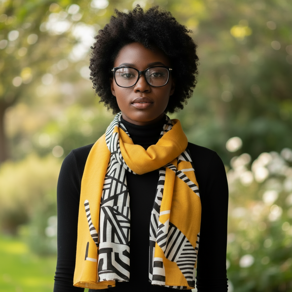 Milia Tribal Stripes Scarf 